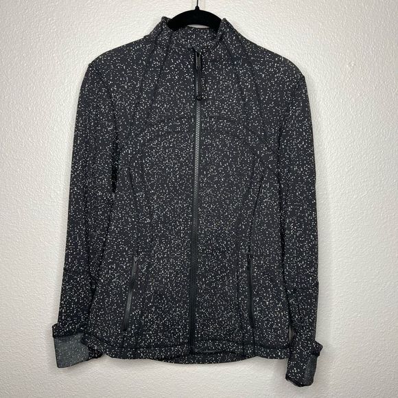 Lululemon Define Jacket in Magnetized Jacquard Black White | EUC - Picture 5 of 9